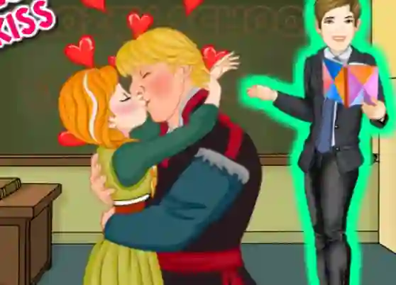 Jwèt Ice Princess School Kiss sou entènèt