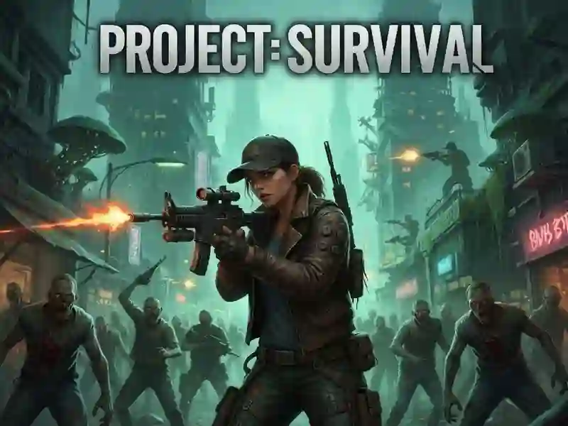 Jwèt Project: Survival sou entènèt