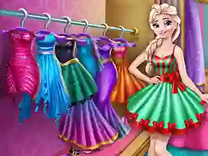 Jwèt Ice Queen Wardrobe Cleaning sou entènèt