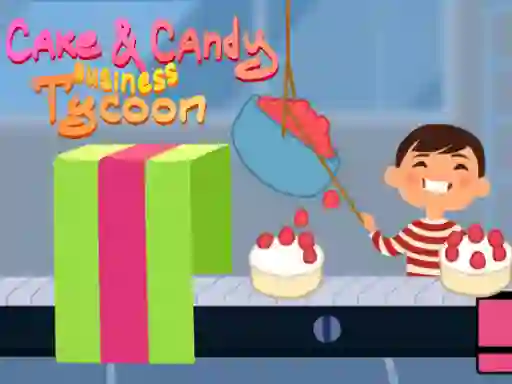 Jwèt Cake & Candy Business Tycoon sou entènèt