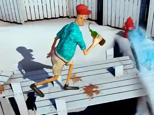 Jwèt Drunk Man 3D sou entènèt