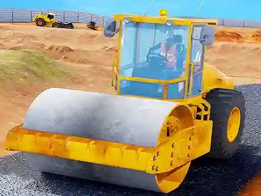 Jwèt Highway Road Construction Game sou entènèt