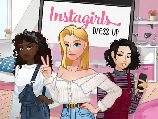 Jwèt Instagirls Dress Up sou entènèt
