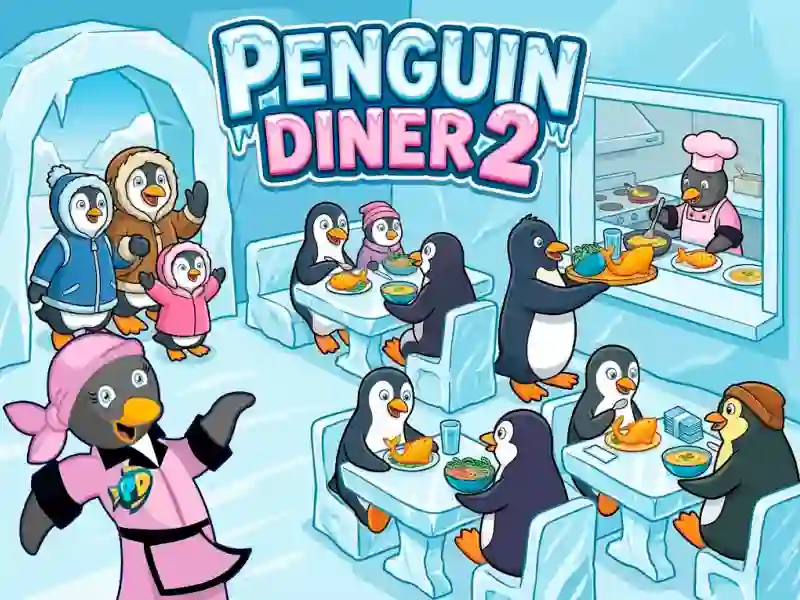 Jwèt Penguin Diner 2 sou entènèt
