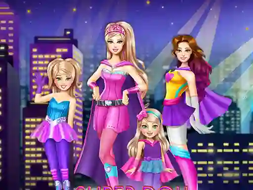 Jwèt Super Doll Sisters Transform sou entènèt