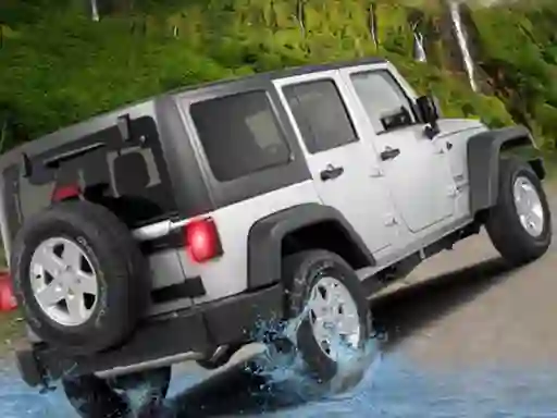 Jwèt 4x4 Passenger Jeep Driving game 3D sou entènèt