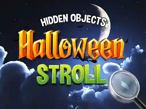 Jwèt Hidden Objects: Halloween Stroll sou entènèt