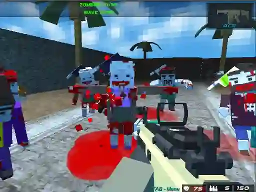 Jwèt Pixel Combat The Sandstorm sou entènèt
