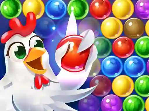 Jwèt Bubble Shooter Farm Fruit sou entènèt