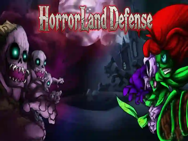 Jwèt HorrorLand Defense sou entènèt
