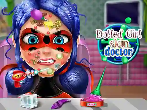 Jwèt Dotted Girl Skin Doctor sou entènèt