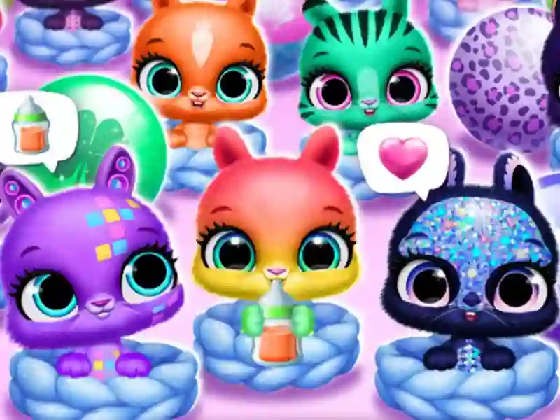 Jwèt Hatch Cute Bunnies sou entènèt