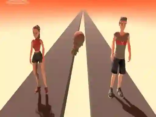 Jwèt The Life Run sou entènèt