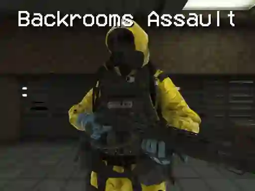 Jwèt Backrooms Assault sou entènèt