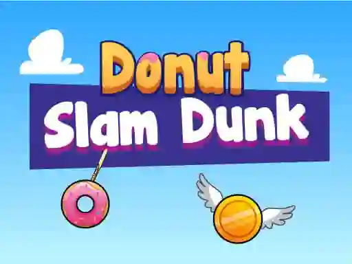Jwèt Donut Slam Dunk sou entènèt