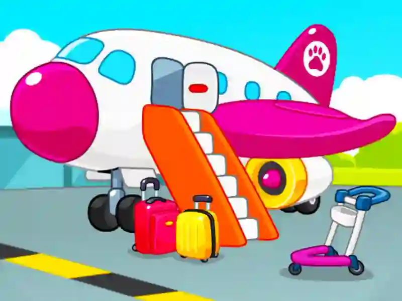 Jwèt Kids Airport Adventure sou entènèt