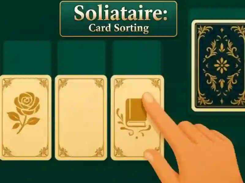 Jwèt Solitaire: Card Sorting sou entènèt