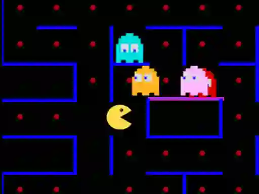 Jwèt Dumb Pacman sou entènèt