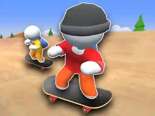 Jwèt Flip Skater Idle sou entènèt