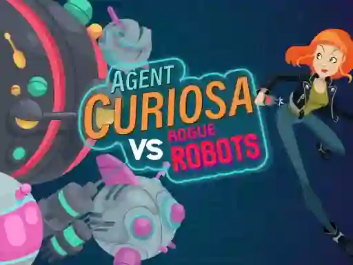 Jwèt Agent Curiosa Rogue Robots sou entènèt