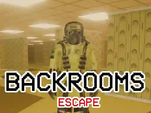 Jwèt Backrooms Escape sou entènèt