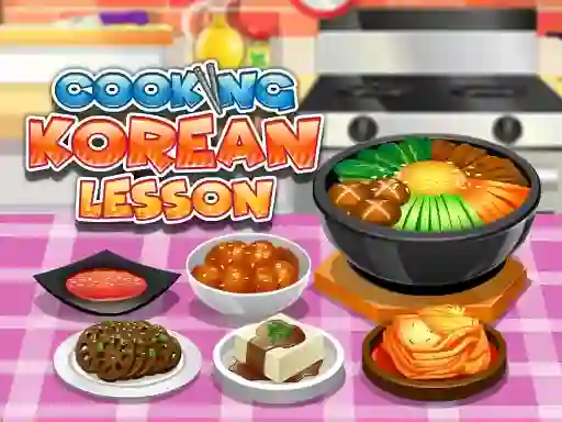 Jwèt Cooking Korean Lesson sou entènèt