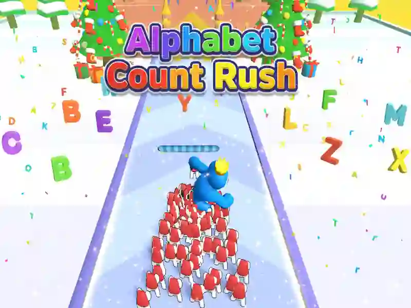 Jwèt Alphabet Count Rush sou entènèt