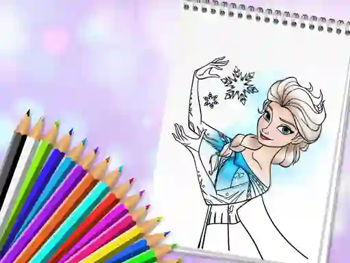 Jwèt Amazing Princess Coloring Book sou entènèt
