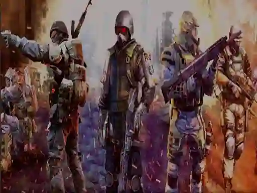 Jwèt Counter Terrorist Shooting Strike sou entènèt