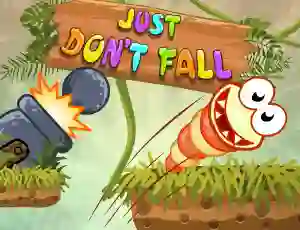 Jwèt Just Don't Fall sou entènèt