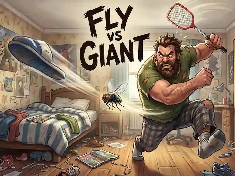 Jwèt Fly vs Giant sou entènèt