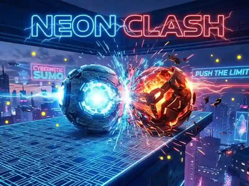 Jwèt Neon Clash sou entènèt