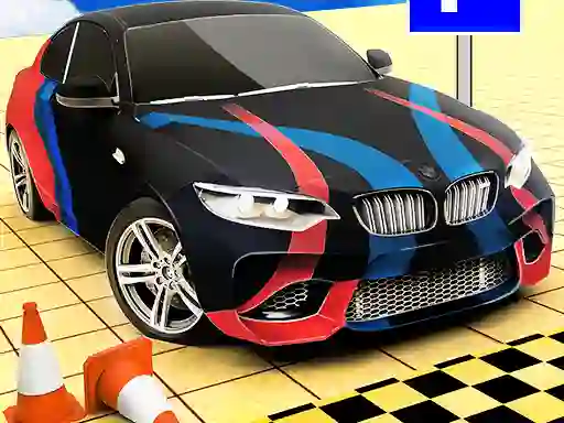 Jwèt Realistic car Parking sou entènèt