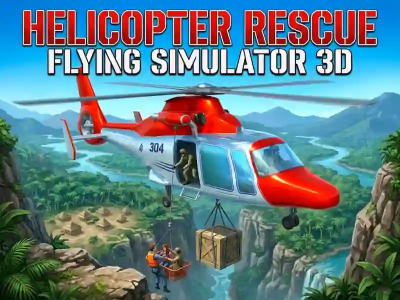 Jwèt Helicopter Rescue Flying Simulator 3d sou entènèt