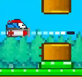 Jwèt Flappy Gunner sou entènèt