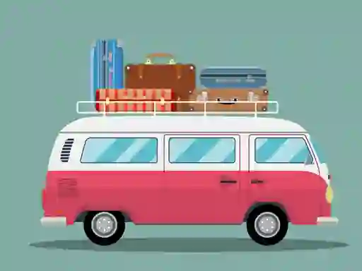 Jwèt Big Luggage Trucks Match 3 sou entènèt