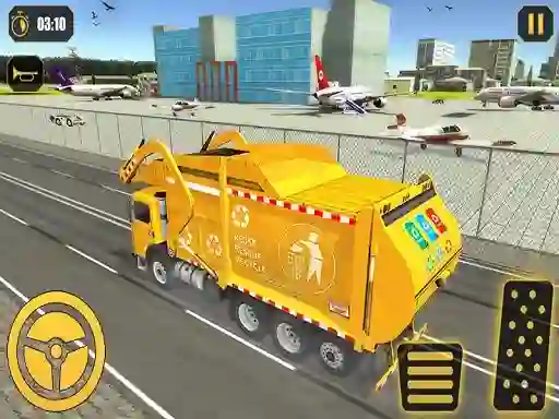 Jwèt Real Garbage Truck sou entènèt