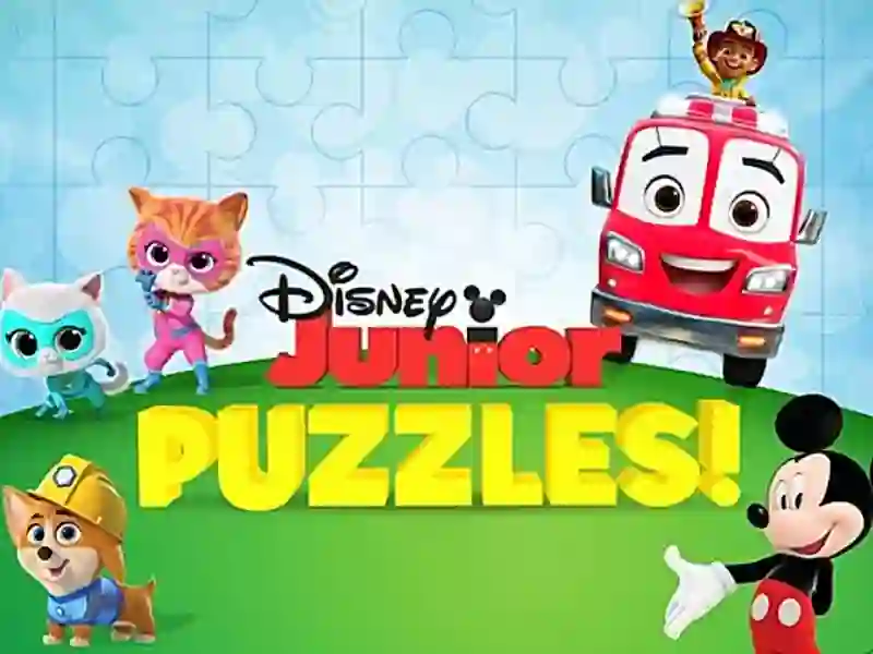 Jwèt Disney Junior Puzzles sou entènèt