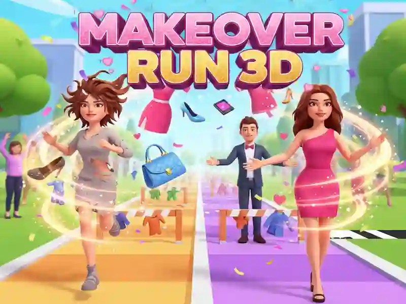 Jwèt Makeover Run 3D sou entènèt
