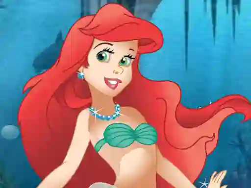 Jwèt Princess Ariel Dress Up sou entènèt