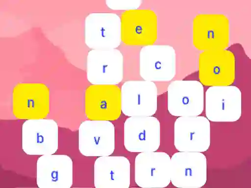 Jwèt Word Cube sou entènèt