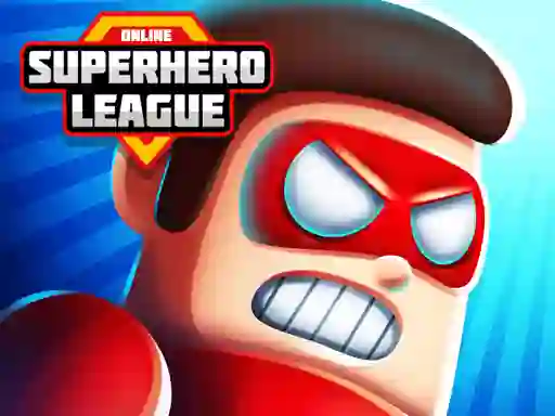 Jwèt Superhero League Online sou entènèt