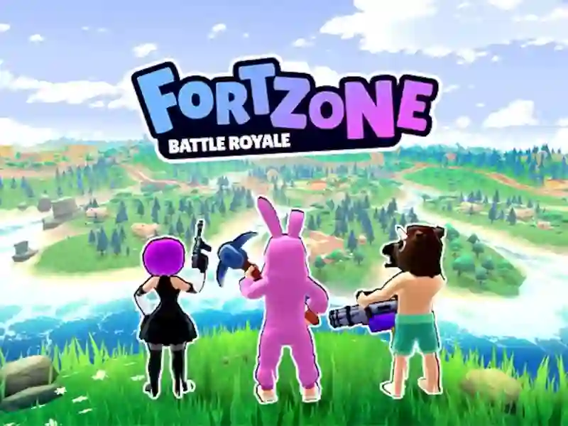 Jwèt Fortzone Battle Royale sou entènèt