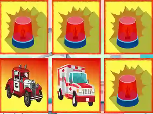 Jwèt Emergency Trucks Memory sou entènèt