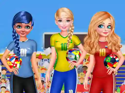 Jwèt BFF Princess Vote For  FIFA 2018 Quarter Finals sou entènèt