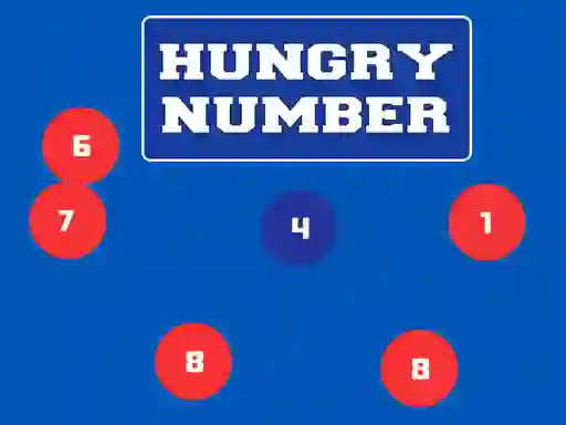Jwèt Hungry Number sou entènèt