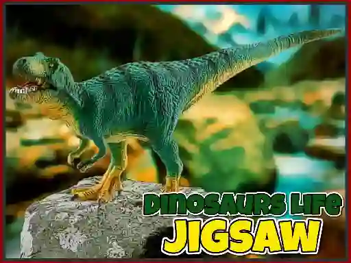 Jwèt Dinosaurs Life Jigsaw sou entènèt