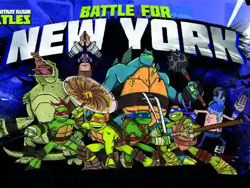 Jwèt Teenage Mutant Ninja Turtles: Battle for New York sou entènèt