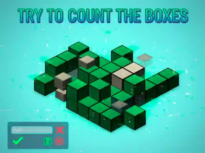 Jwèt Try To Count The Boxes sou entènèt