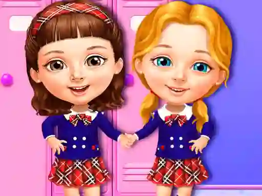 Jwèt Sweet Baby Girl Cleanup Messy School sou entènèt